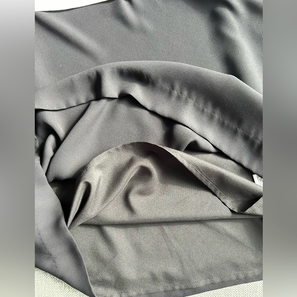 BANANA REPUBLIC Tiered Shift Dress black and White Size 6 - Picture 7 of 14